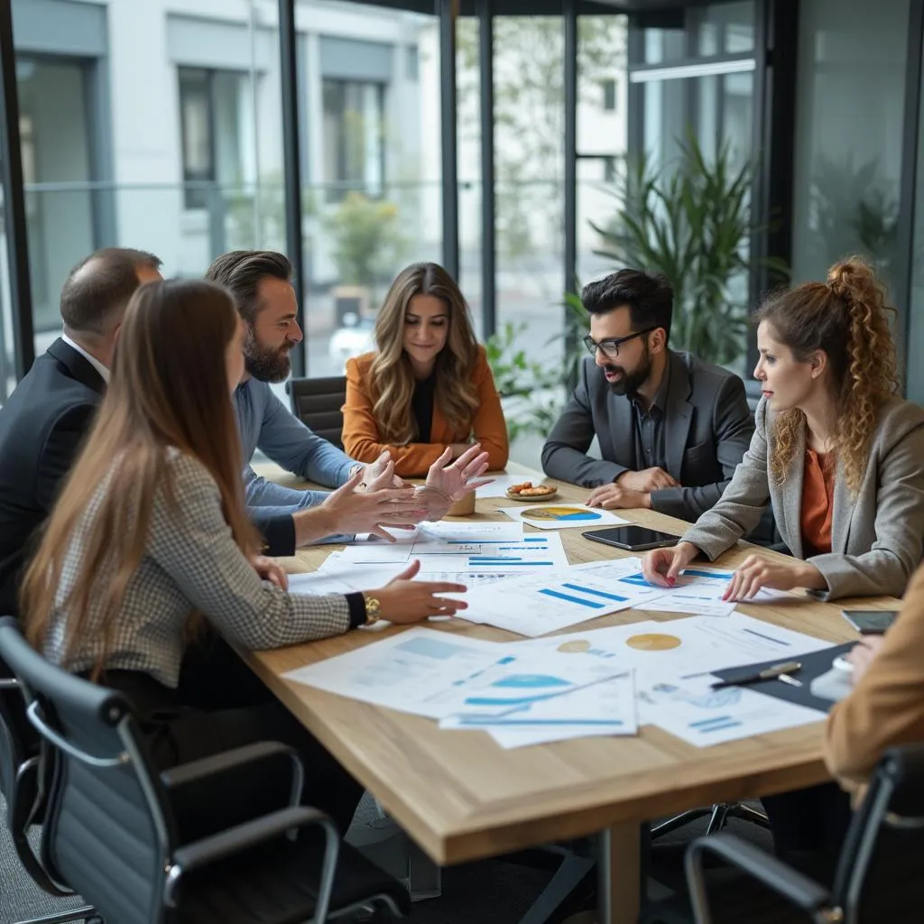Equipo de FinArg en reunión estratégica